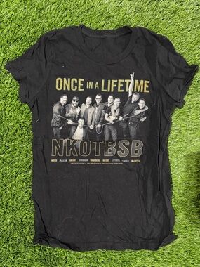 NKOTBSB "Once in a Lifetime" Black Graphic Tee